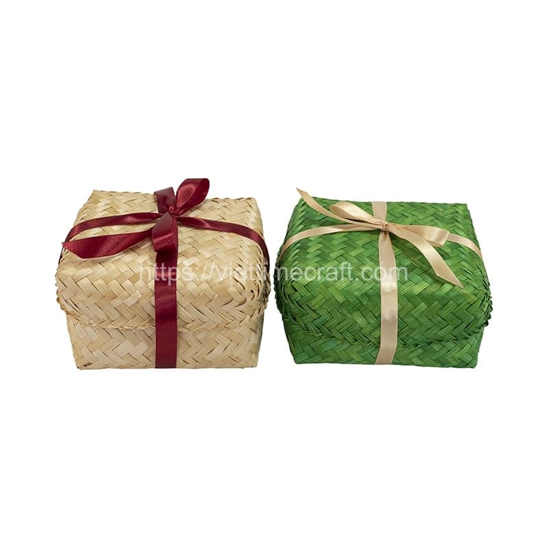 Green Bamboo Gift Box Wholesale - TD00383