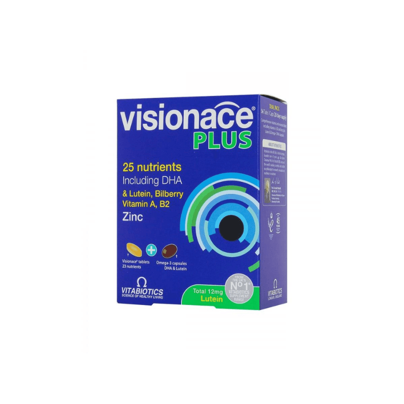 Vitabiotics Visionace Plus 28 Tablet+ 28 Kapsül Multivitamin ...