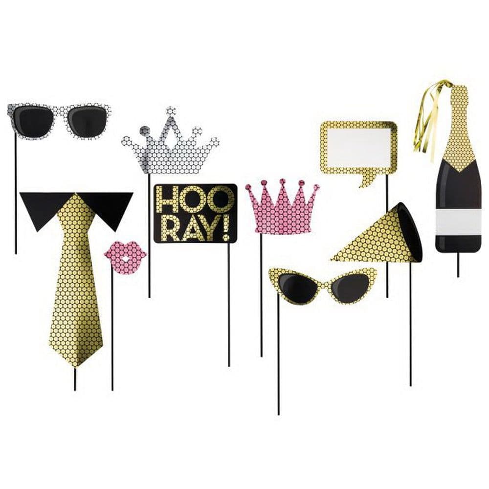 Creative Converting - Grad Adventure Photo Booth Props Pack of 10 ...