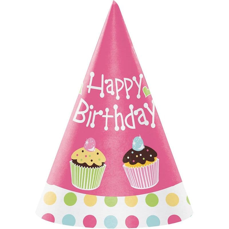Creative Converting - Sweet Treats! Party Hats Child Size | Jomla.ae