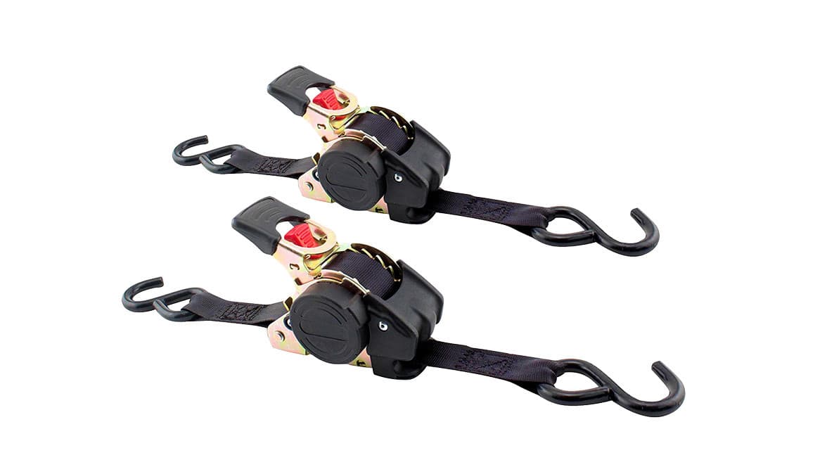Erickson 34415 Pro Series Retractable Ratcheting Tie-Down Strap - 1" x ...