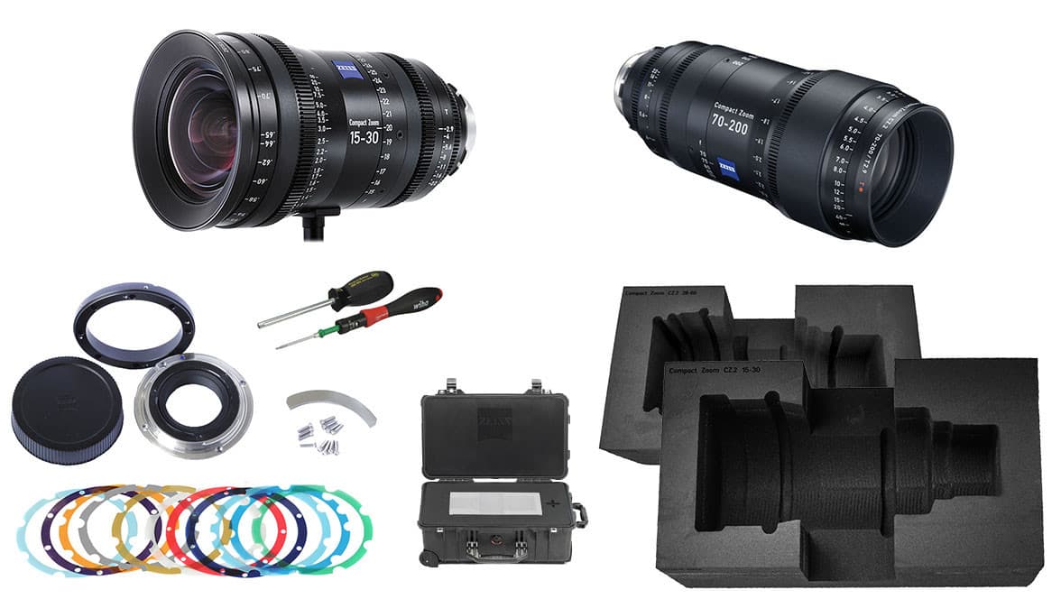 ZEISS CZ.2 2-Lens Zoom Bundle #2 (15-30mm, 70-200mm) - PL Mount ...
