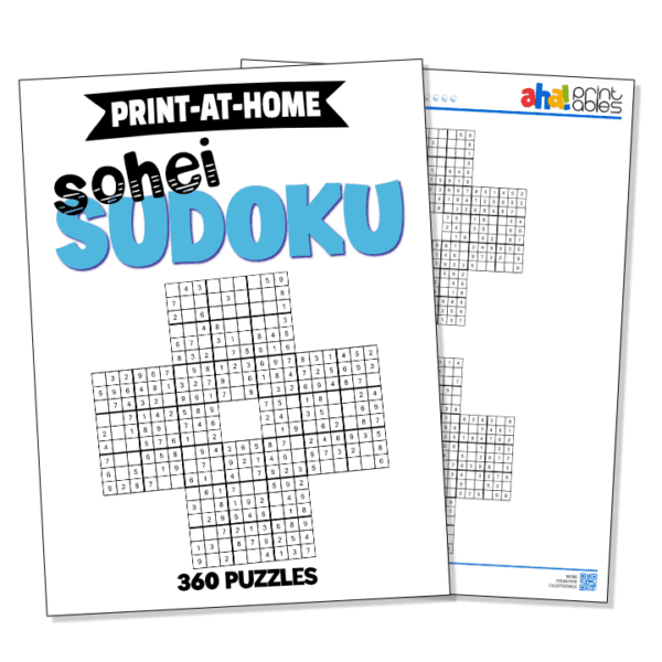 Sohei Sudoku – Aha! Printables