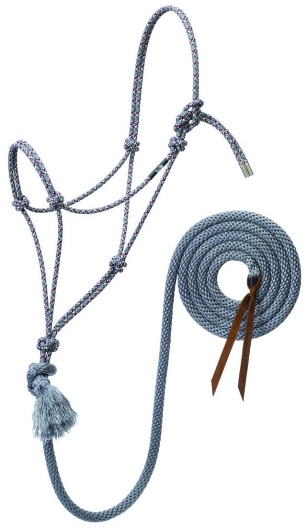Weaver Silvertip Rope Halter and Lead - Al-Bar Ranch