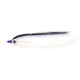 Offshore Tube Fly, black & white, Fly Fishing