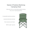 Woods Siesta Folding Reclining Padded Camping Chair — CampSaver