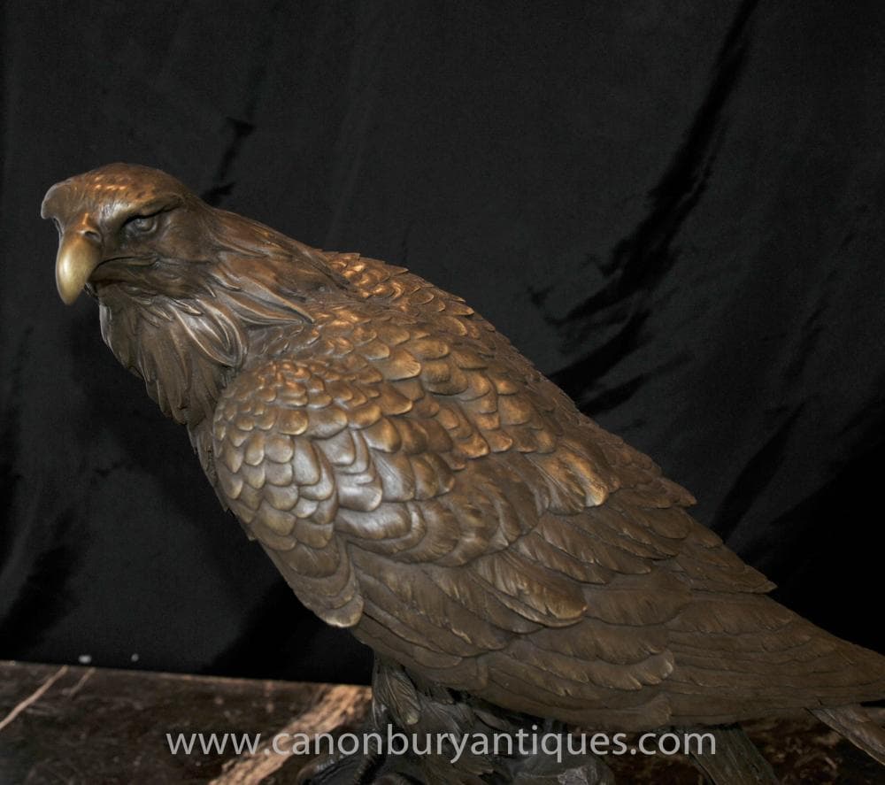 Bronze Golden Eagle Statue Birds Bird Prey Casting
