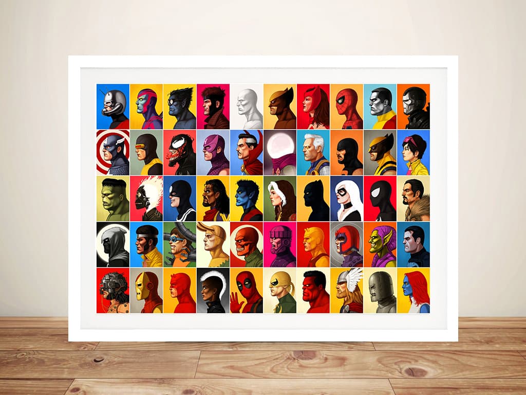 Marvel Pop Art Canvas