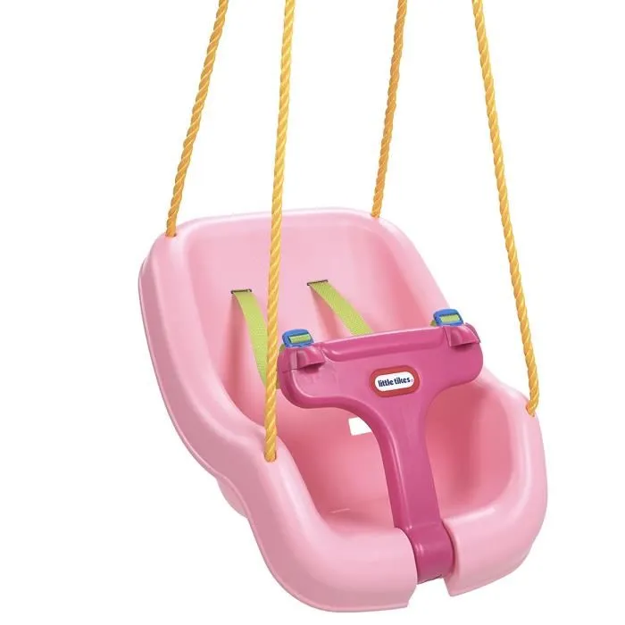 Balançoire rose Snug n Secure 2-en-1 de Little Tikes