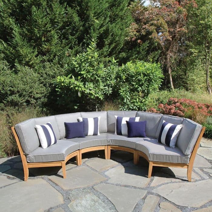 Curved Outdoor Sofa Furniture | Cabinets Matttroy