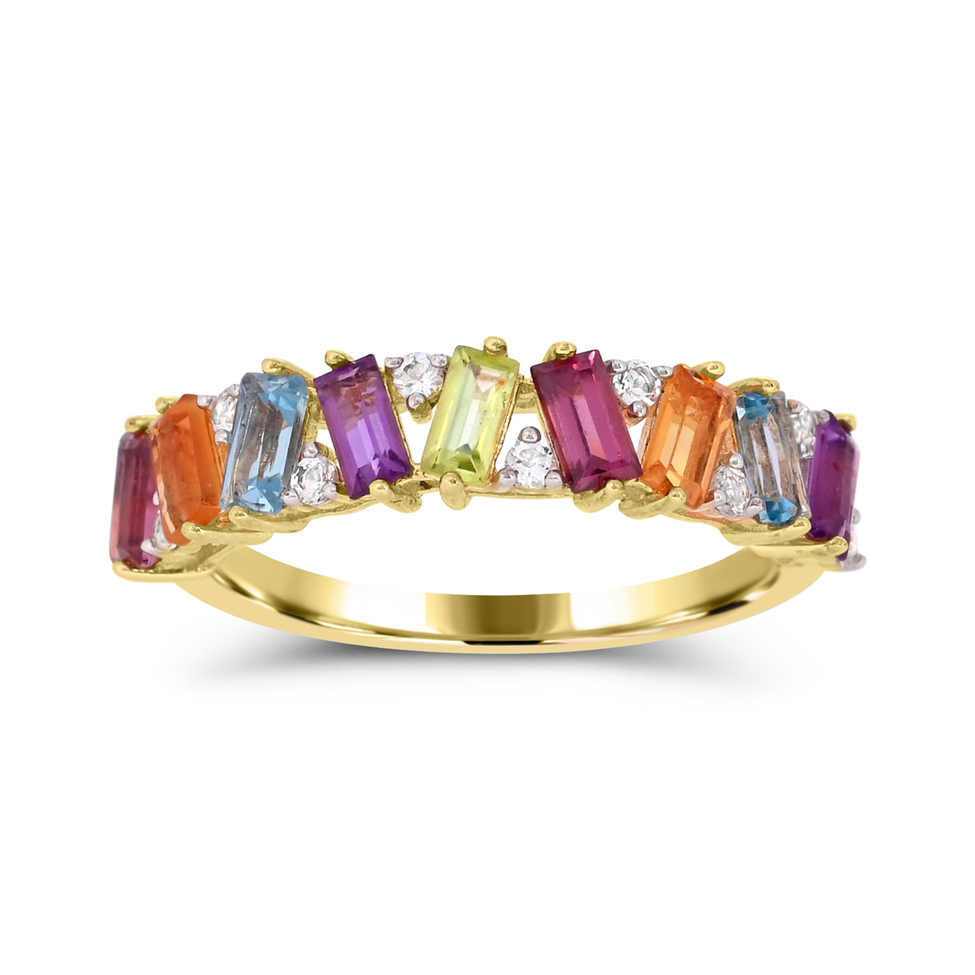 Rainbow Gem Ring
