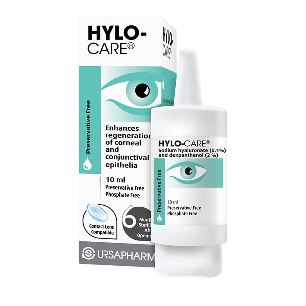 Hylo-Tear Eye Drops - Lubricating Eye Drops for Mild Dry Eyes - Dock ...