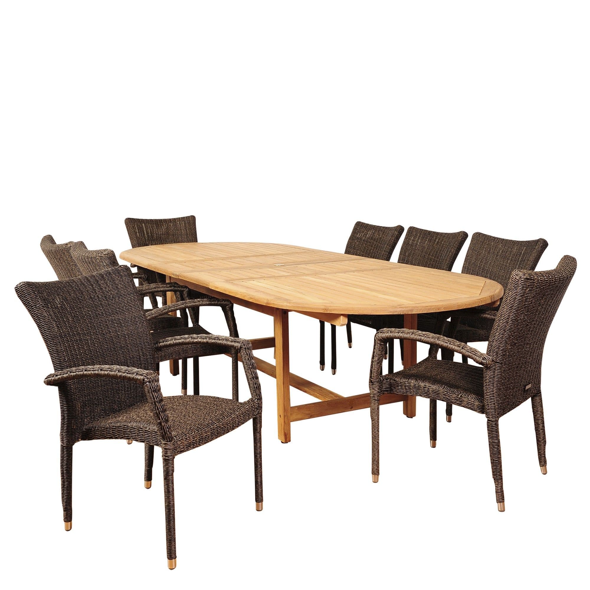 15 Photos Maximizing Your Outdoor Dining with Extendable Patio Sets