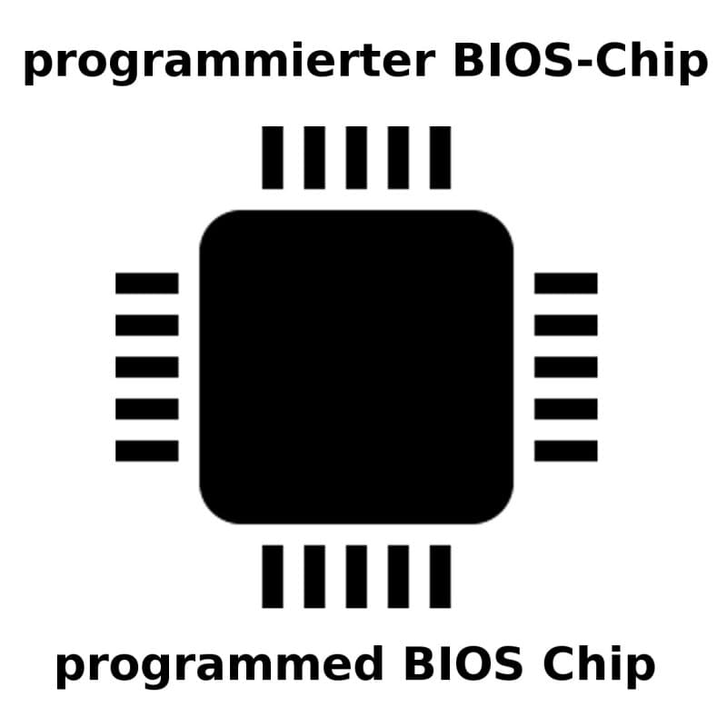 Asus ROG Strix G512L BIOS Chip 25B127DSIG programmiert G532LWS
