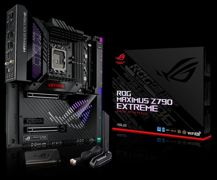 ASUS ROG MAXIMUS Z790 EXTREME LGA 1700 E-ATX Motherboard – F 1Tech ...