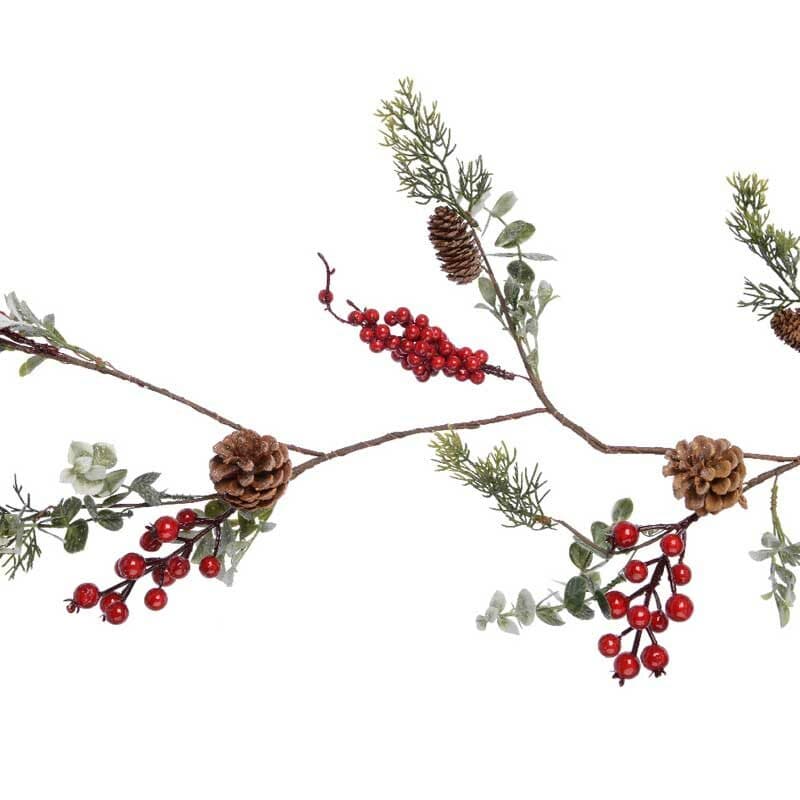 Everlands Pinecone & Berry Garland