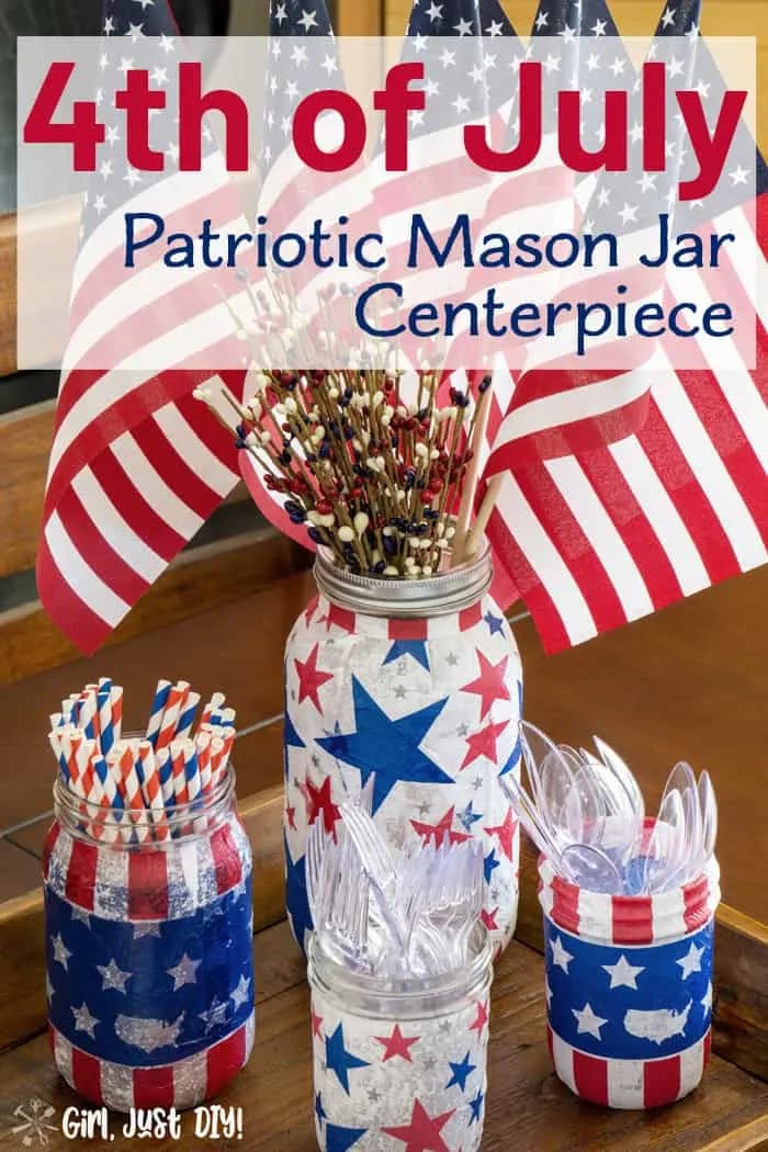 Patriotic Mason Jar Centerpieces Amazon.com: Karenhi 13 Pcs 4th Of