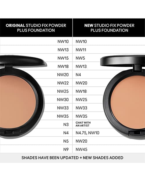 MAC Cosmetics Studio Fix Powder Plus Foundation Update 2025 - jetzt in ...