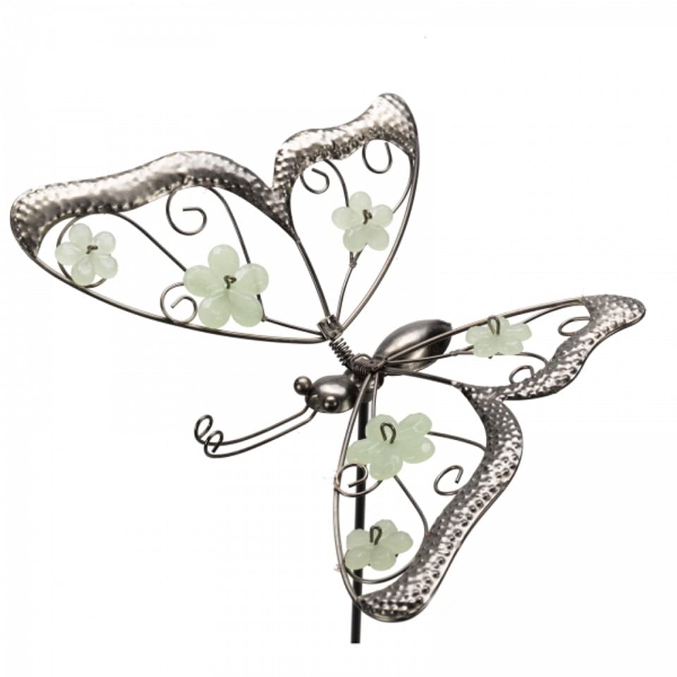 Flutter Glow Butterfly, Dragonfly Garden Border Stakes