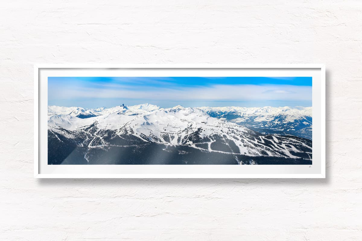 Whistler Mountain Panorama - Gotthewanderingeye | Fine Art Travel Prints