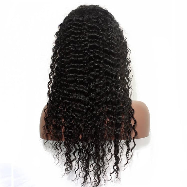 Deep Wave 360 Lace Human Hair Wig Soft Like Silk, 14-28 inch 360 Lace ...