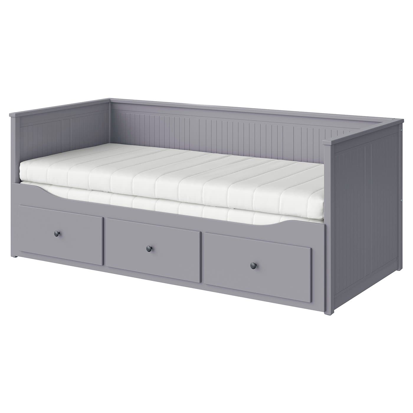 HEMNES daybed with 3 drawers/2 mattresses - IKEA