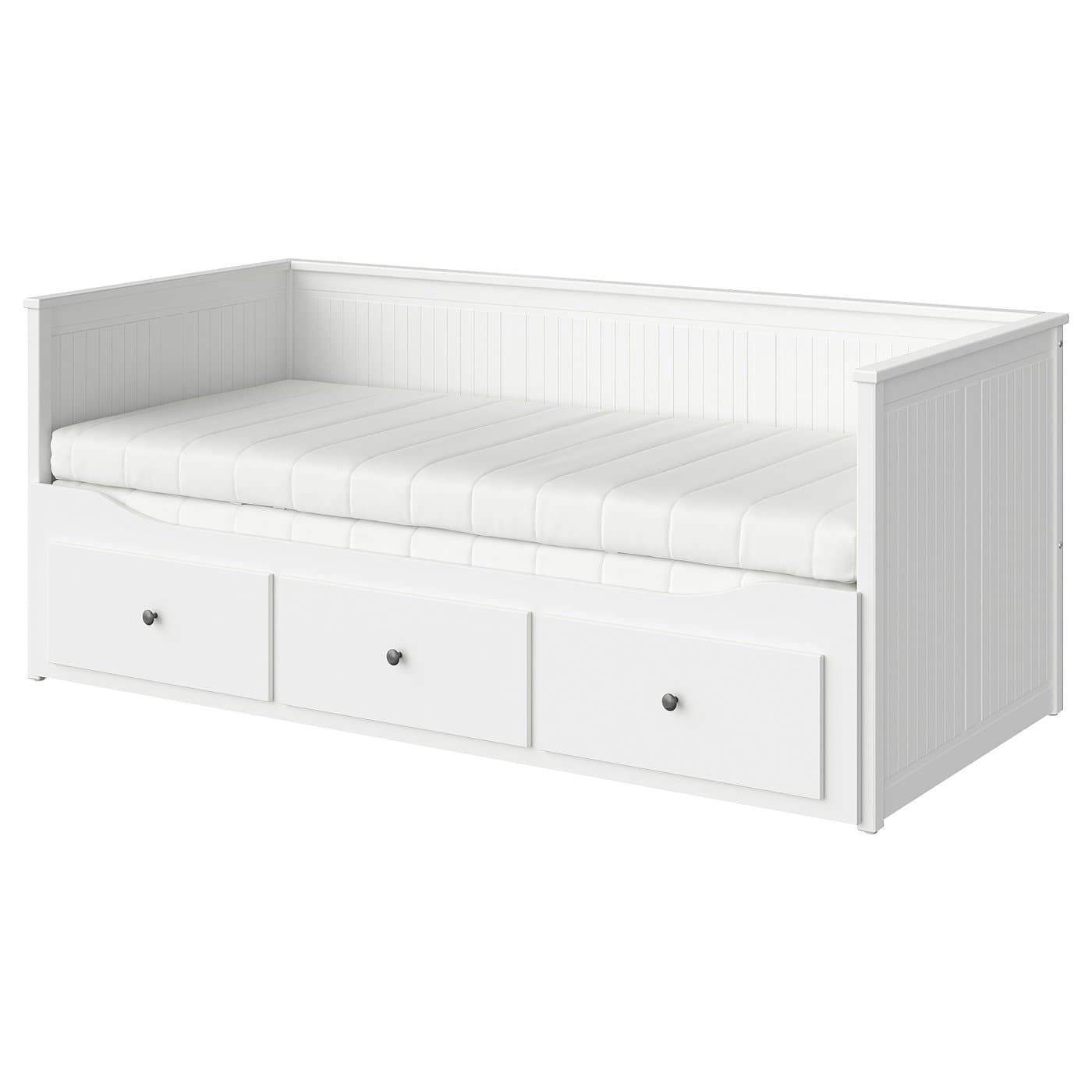 HEMNES daybed with 3 drawers/2 mattresses - IKEA