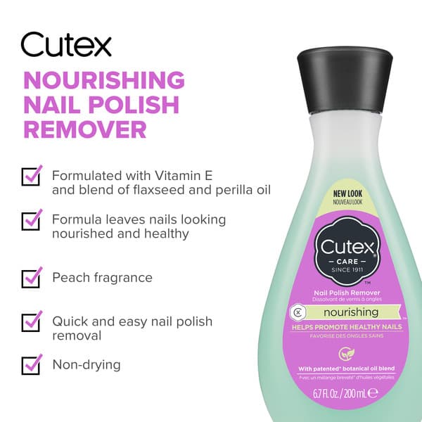 Cutex Nourishing Nail Polish Remover Same-Day Delivery or Pickup ...