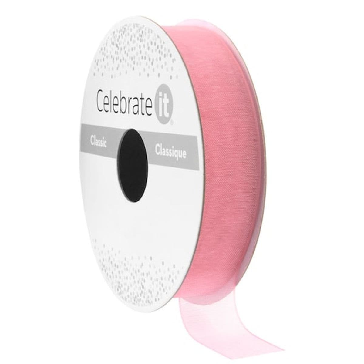 Celebrate It Classic Sheer Organza Ribbon, 5/8 Inch x 7 Yard - Multiple ...