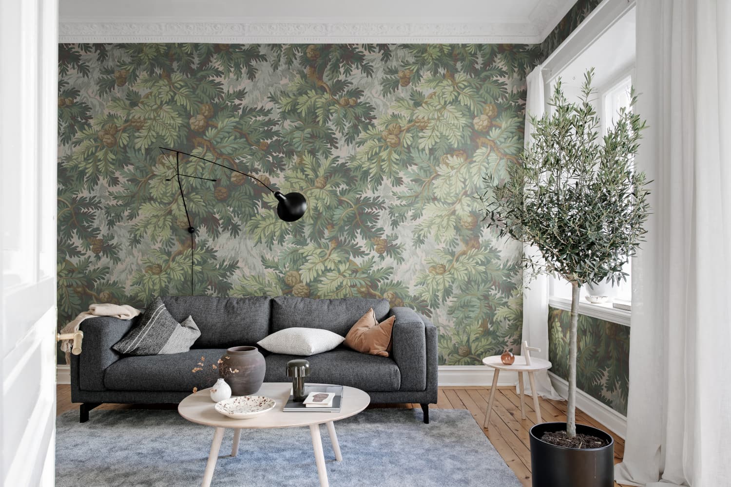 Rebel Walls Mural Spruce Forest-9774