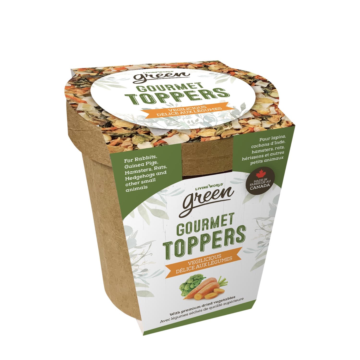 Gourmet Toppers, Vegilicious, 145 g (5.1 oz) Living World Green | Mondou