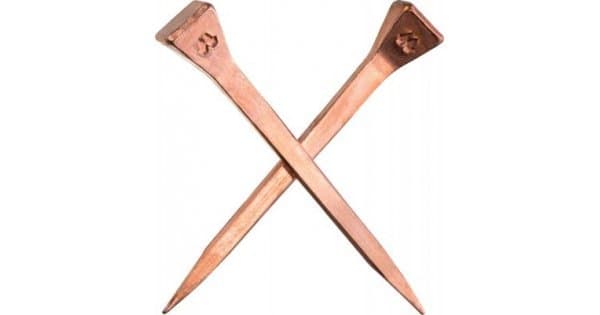 Mustad Concave Copper Nails 5 250ct - NMUCCC5