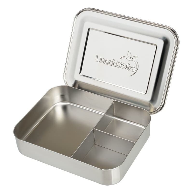 Lunchbots Bento Trio Stainless 960 ml Stainless Steel - Retkeilykauppa24.fi