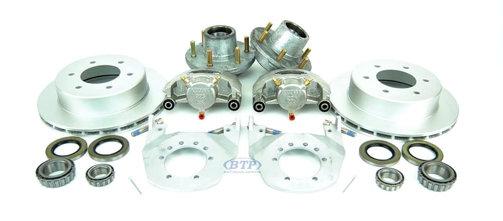Kodiak Trailer Slip-on Disc Brake Kit DAC/ Stainless 6 Bolt
