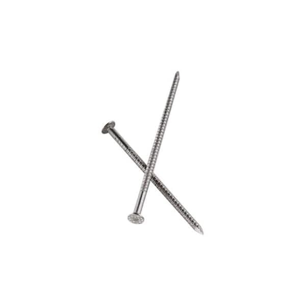 Simpson Strong-Tie Roofing Nail, 3 in L, 10D, Stainless Steel, 12 ga ...