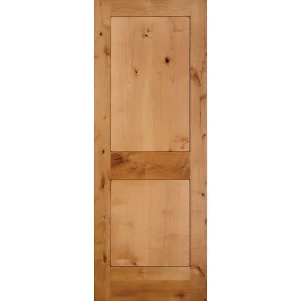 Lynden Door Knotty Alder 1-Panel Shaker